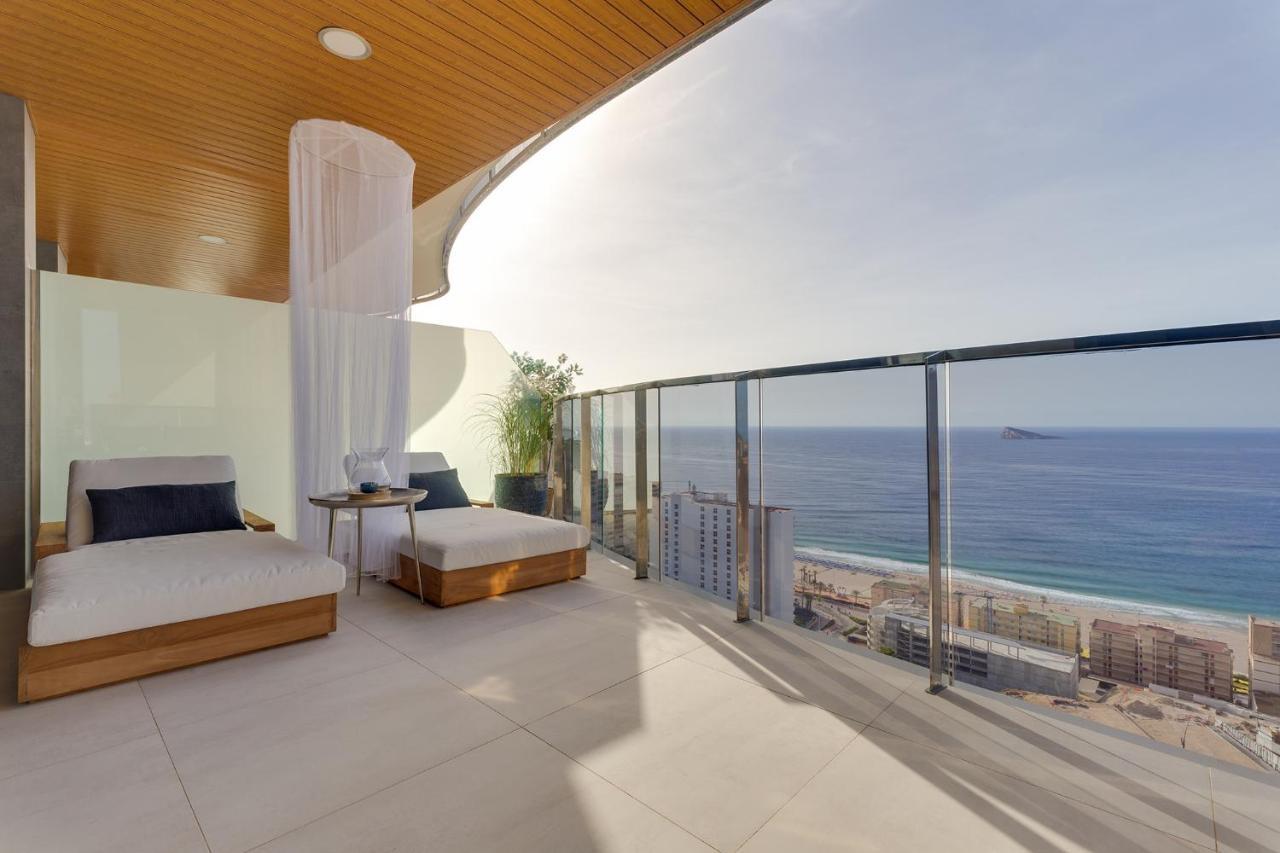 Ferienwohnung SUNSET WAVES Benidorm Sea View Exterior foto