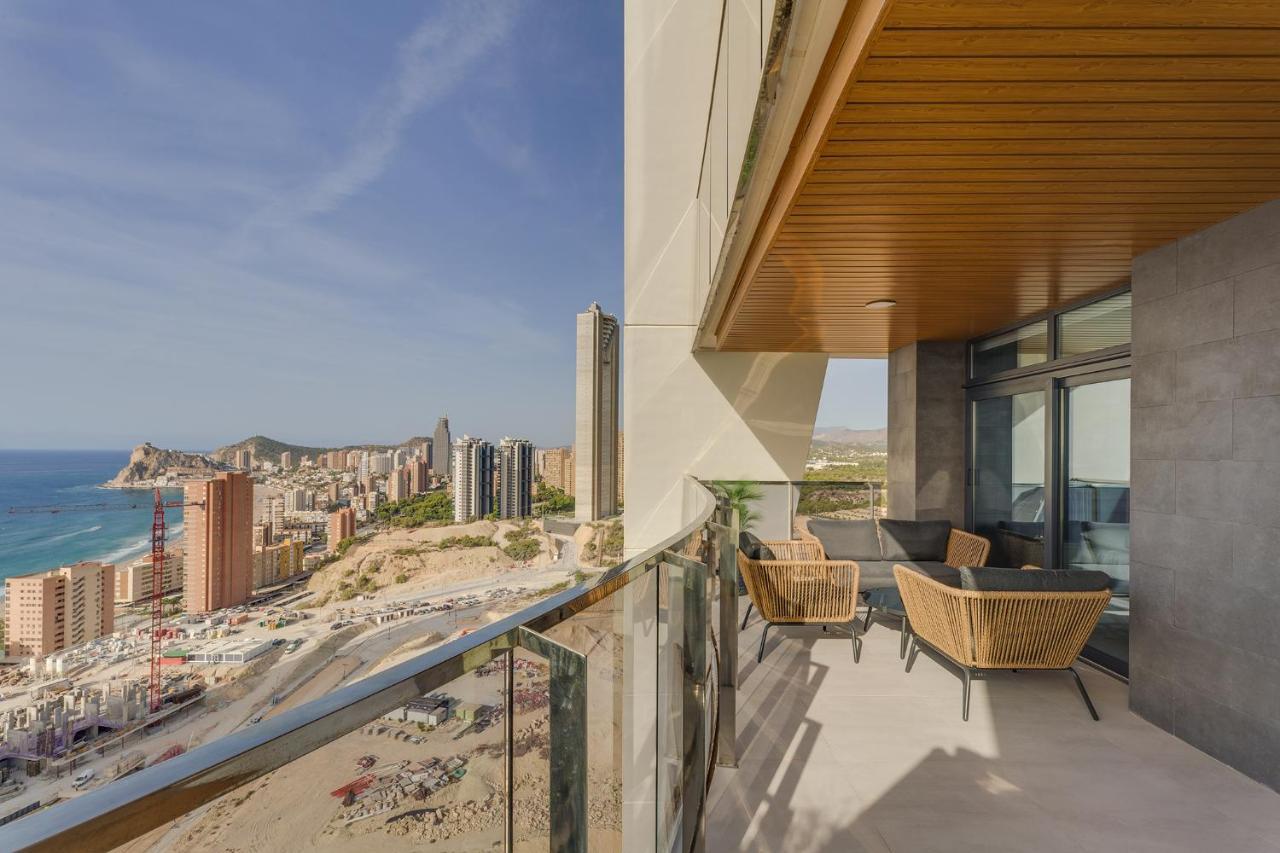 Ferienwohnung SUNSET WAVES Benidorm Sea View Exterior foto