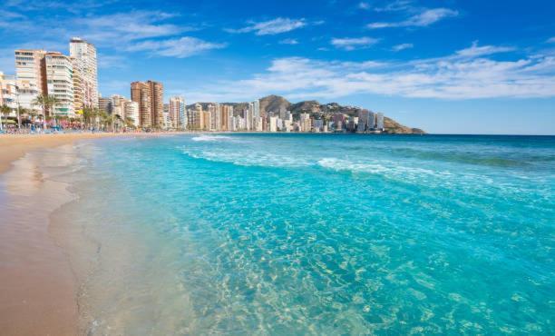 Ferienwohnung SUNSET WAVES Benidorm Sea View Exterior foto